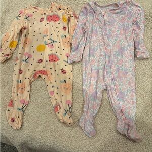 Huggies brand bamboo PJ footies